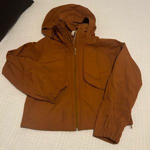 Lululemon cropped rain jacket